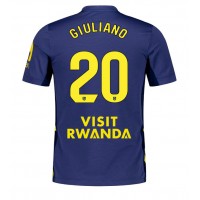 Atletico Madrid Giuliano Simeone #20 Udebanetrøje 2025-26 Kortærmet